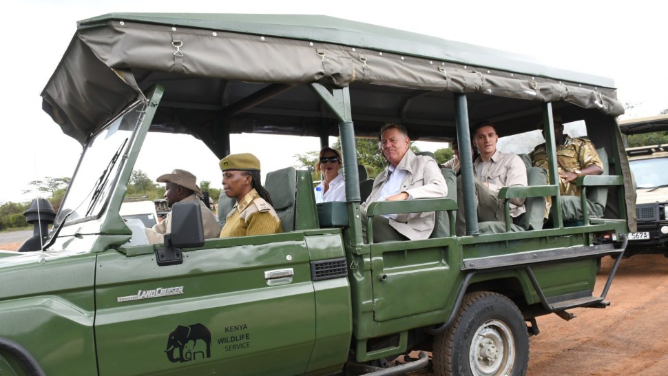 Klaus și Carmen Iohannis în safari în Kenya. Ipostaze inedite | GALERIE FOTO