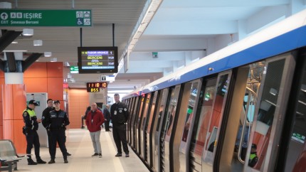 Programul metroului în noaptea de Revelion. Anunțul Metrorex