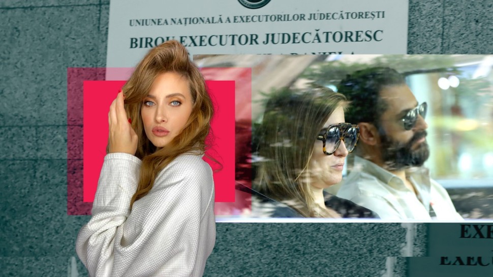 EXCLUSIV PAPARAZZI Iulia Albu după America Express direct la executorul judecătoresc Fiica sa a acompaniat-o FOTO  VIDEO