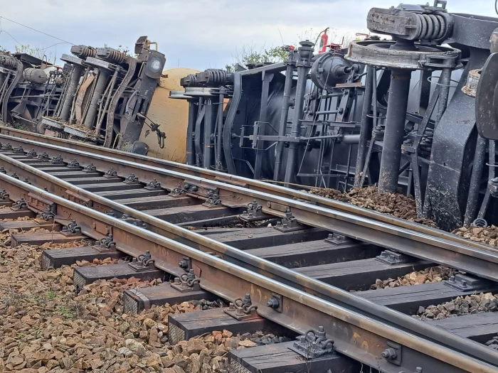 Accident feroviar în Arad