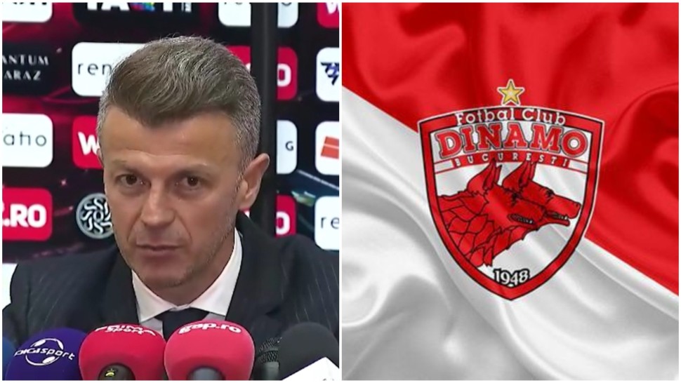 Ovidiu Burcă a explicat motivul plecării sale de la Dinamo. Cine vine în locul lui drept antrenor al câinilor roșii