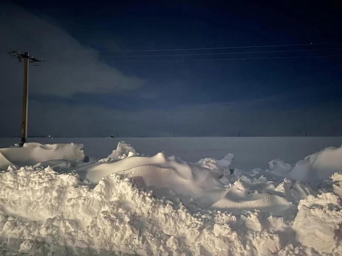 Primul episod de iarnă din România în Tulcea