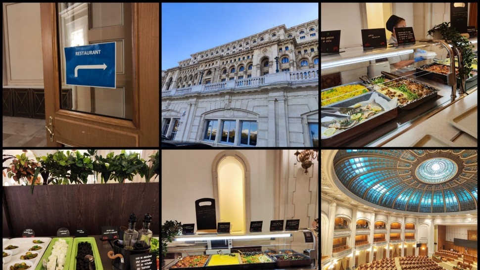 EXCLUSIV Cât mai costă o masă la restaurantul din Parlamentul României. Prețurile la mâncare pornesc de la 1 leu | FOTO  VIDEO