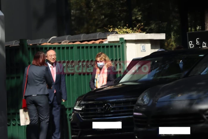 Anca Dragu, alături de ambasadorul Coreei de Sud în 2021 sursă foto: mediaflux.ro