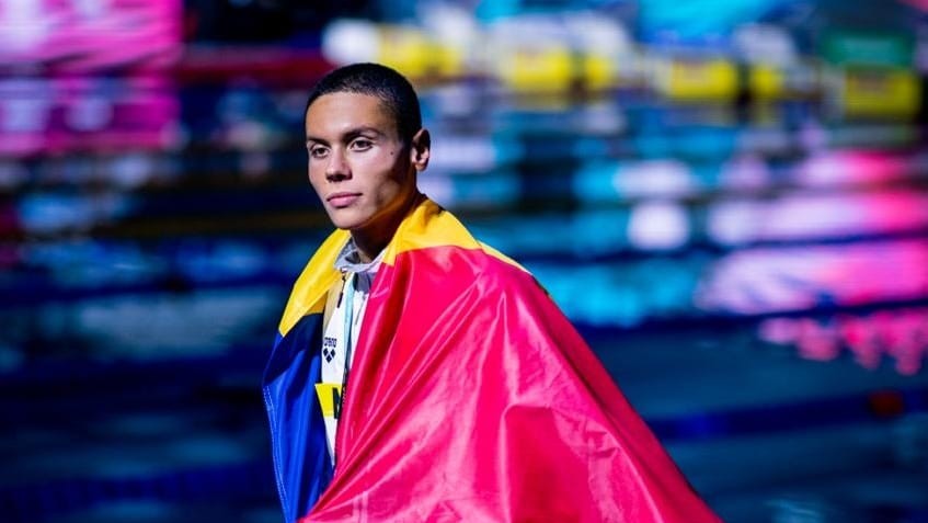 Racheta lovește din nou. David Popovici e campion european la 100 m liber și în acest an