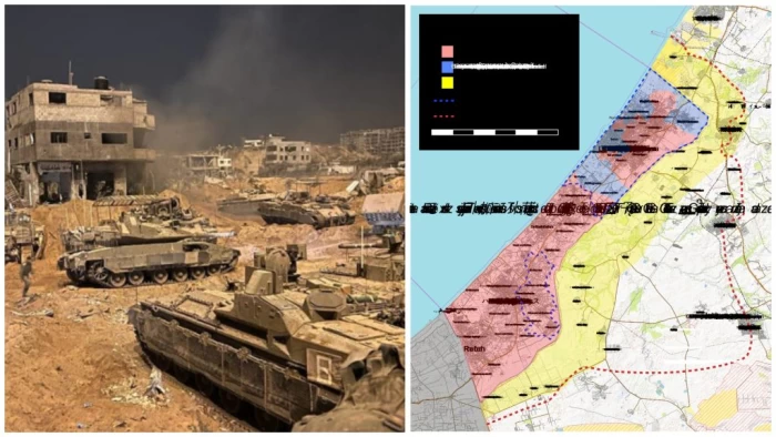 blindatele israeliene au înaintat până la piața din inima Jabalia,
