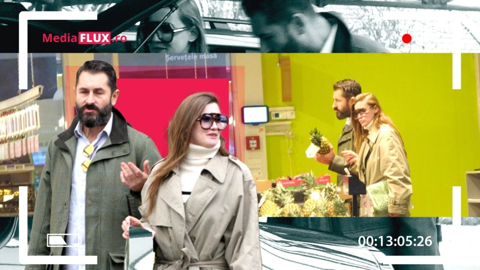 EXCLUSIV PAPARAZZI. Ananasul discordiei. Iulia Albu și iubitul momente toxice până și când cumpără mâncare sănătoasă  FOTO  VIDEO