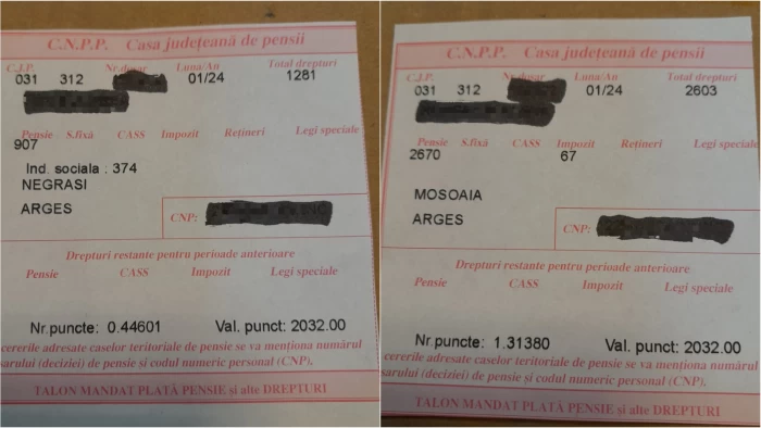 talonul de pensie electronic