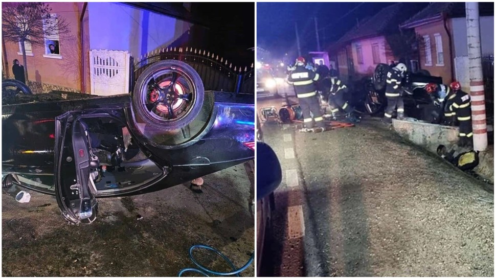 Grav accident rutier. Un bebeluş de opt luni şi un bărbat de 29 de ani au decedat iar o tânără de 17 a fost grav rănită