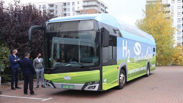 Orașul din România care va avea autobuze pe bază de hidrogen cu zero emisii