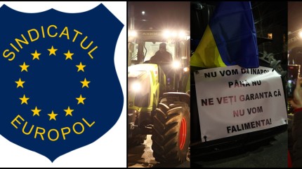 Europol acuză presiuni la adresa polițiștilor pentru a face orice ca să blocheze fermierii pe drumurile publice Le solicităm polițiștilor și jandarmilor să refuze ordinele ilegale | UPDATE