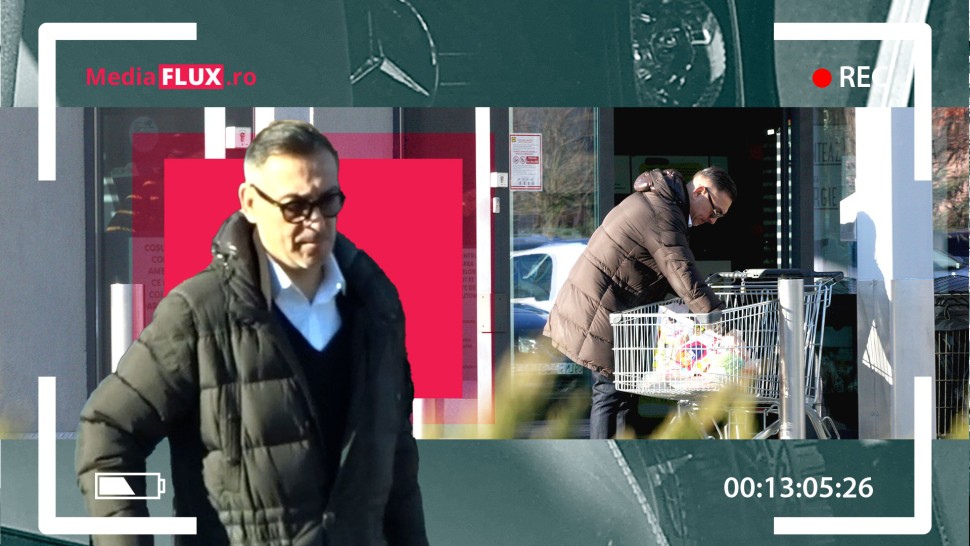 EXCLUSIV PAPARAZZI. Fostul internațional Ilie Dumitrescu nostalgic după varză. Și nu într-un studio TV ci într-un supermarket | FOTO și VIDEO