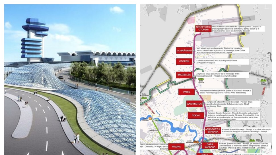 Când e gata metroul spre Otopeni. Vin 13 trenuri noi din Brazilia