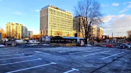 Parcarea de la Timpuri Noi este din nou funcțională. Poate fi folosită în sistem parkride