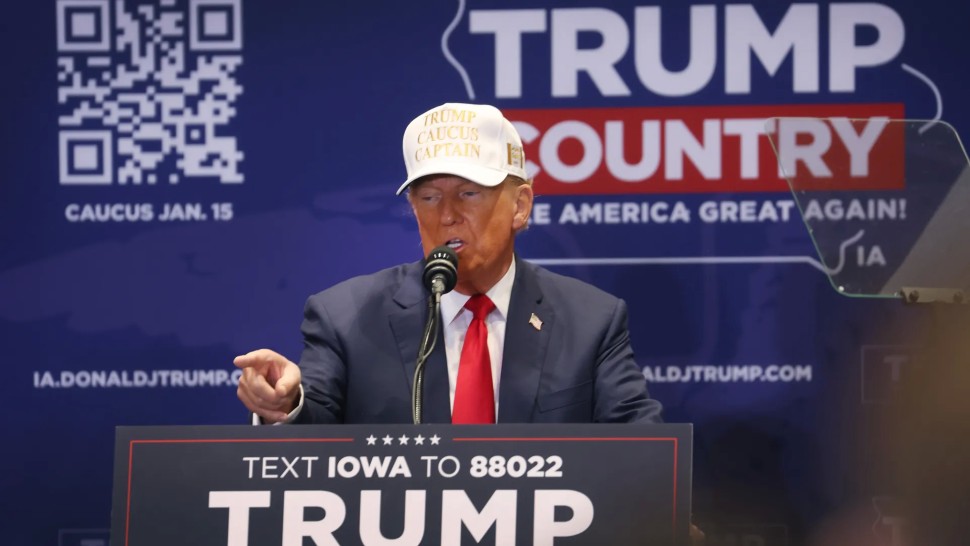 Donald Trump pe cai mari în Iowa. Victorie zdrobitoare în prima competiție prezidențială republicană