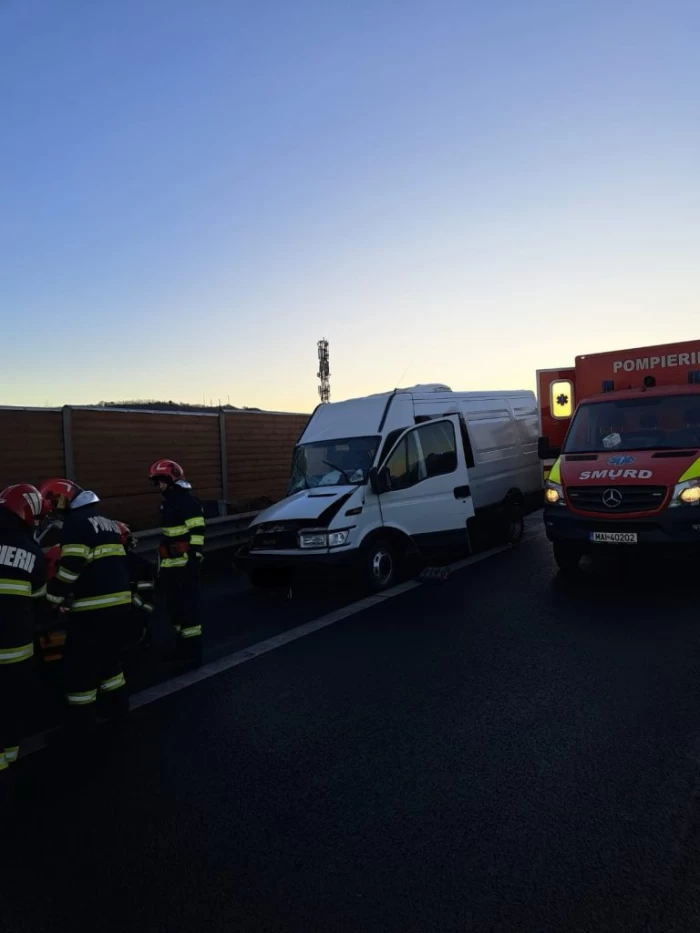 Grav accident auto pe autostrada A1 Sibiu Deva