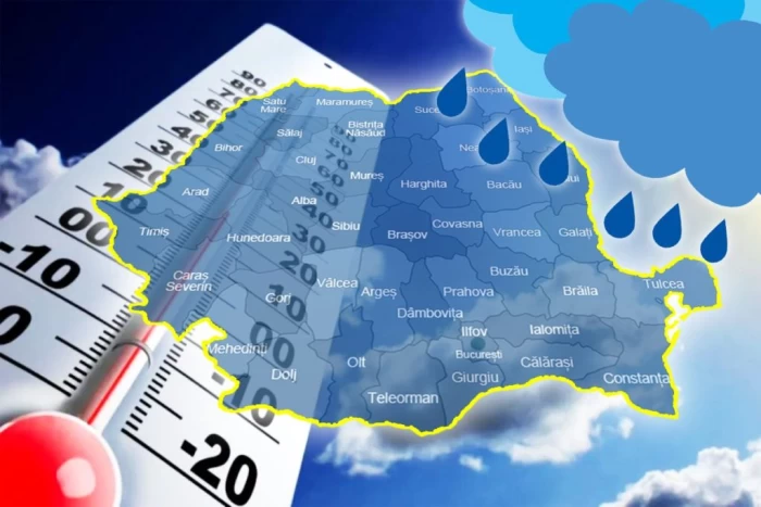 Alertă meteo ANM cu Cod galben