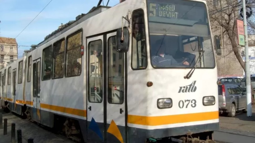 Modificări în mijlocul de transport în comun din Capitală. Tramvaiul 5 va circula pe altă rută