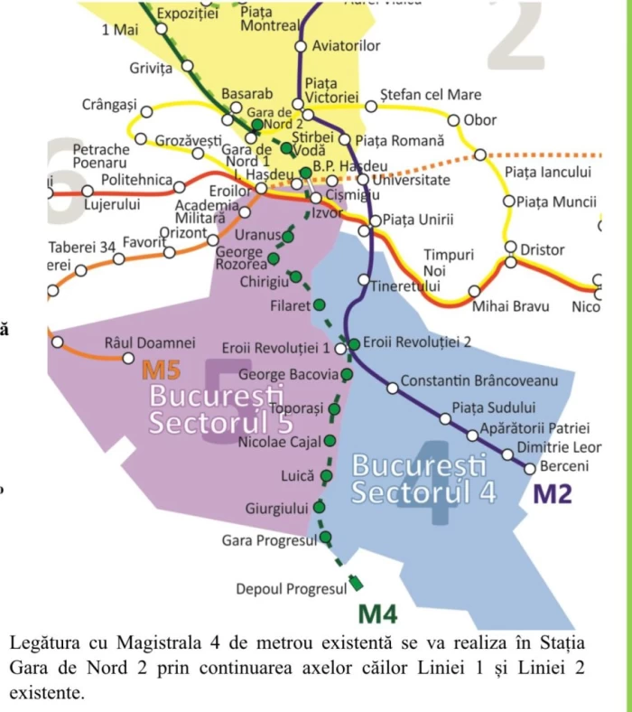 Apare o nouă linie de metrou în București! Primăria Sectorului 4 aduce metroul de la Gara de Nord la Gara Progresul. Daniel Băluță: 