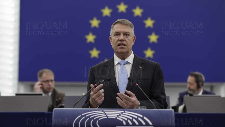 Klaus Iohannis discurs în Parlamentul European. Lobby pentru sine să ocupe o demnitate la UE | UPDATE