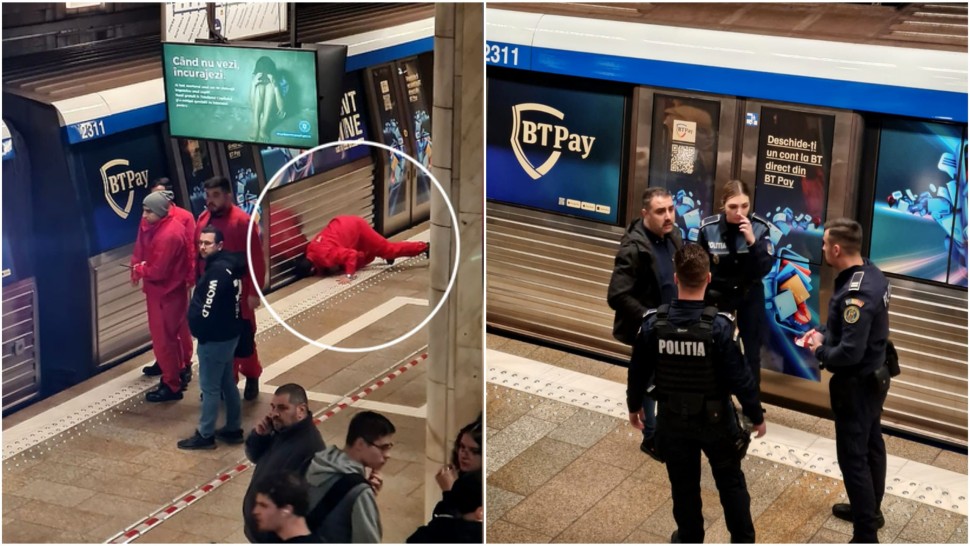 Persoană lovită de tren în stația de metrou Piața Unirii Tentativă de sinucidere anunță Metrorex. Victima a murit | UPDATE