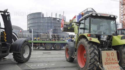 Agricultorii nu se lasă. Proteste masive la Strasbourg și în alte țări ale UE | FOTO