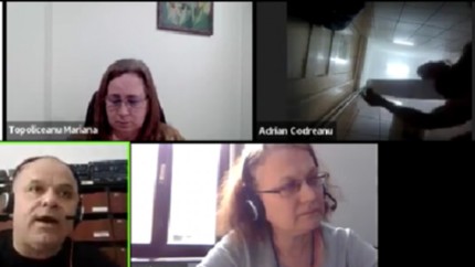 Consilier local din Brașov în ședință online pe toaletă | VIDEO