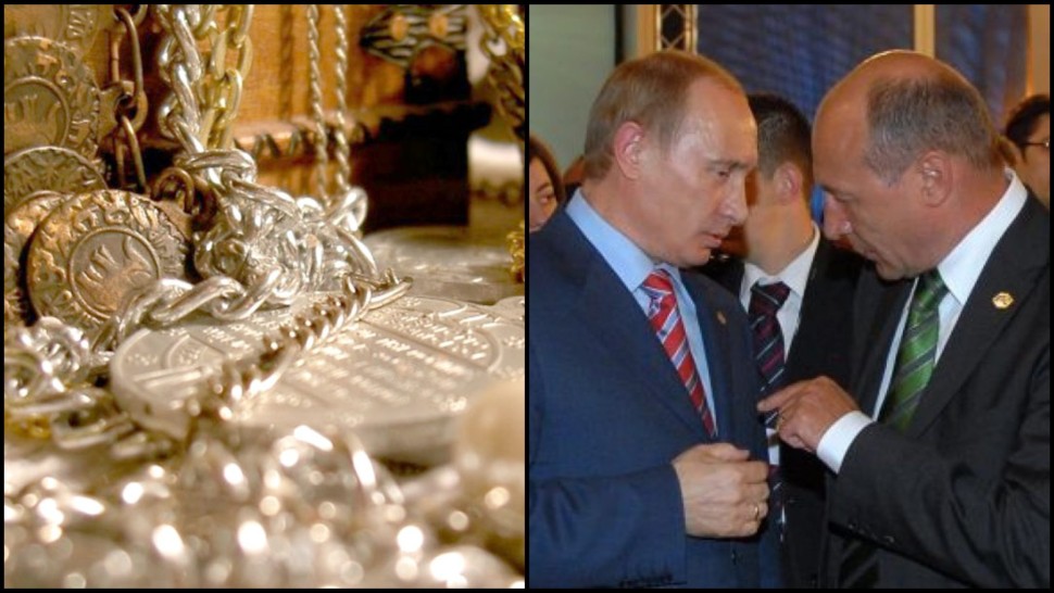 Reacția Rusiei după votul din PE privind aurul României de la Moscova. Traian Băsescu a explicat discuția avută cu Vladimir Putin pe subiect
