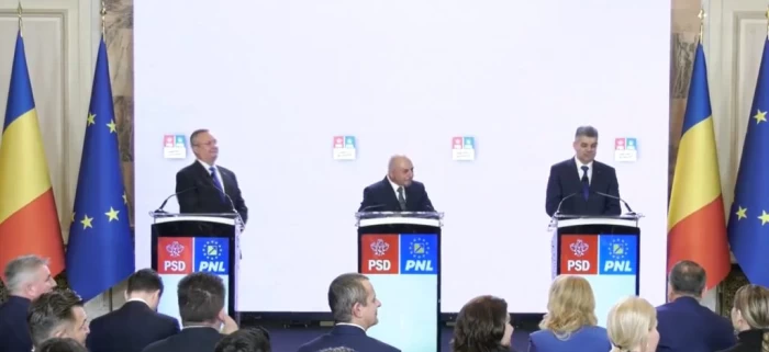 Coaliția PSD - PNL a prezentant candidatul comun la PMB, medicul Cătălin Cîrstoiu