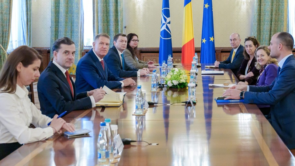 Programe de finanțare de la BEI discutate de Klaus Iohannis cu președinta Băncii