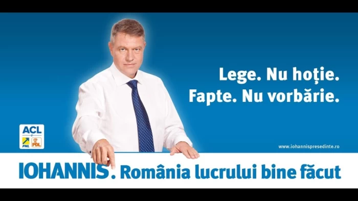 România lucrului bine făcut - campania lui Iohannis