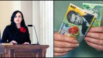 Simona Bucura Oprescu ministrul Muncii dă bani la mii de români Ajutoare financiare pentru persoanele singure și familiile nevoiașe