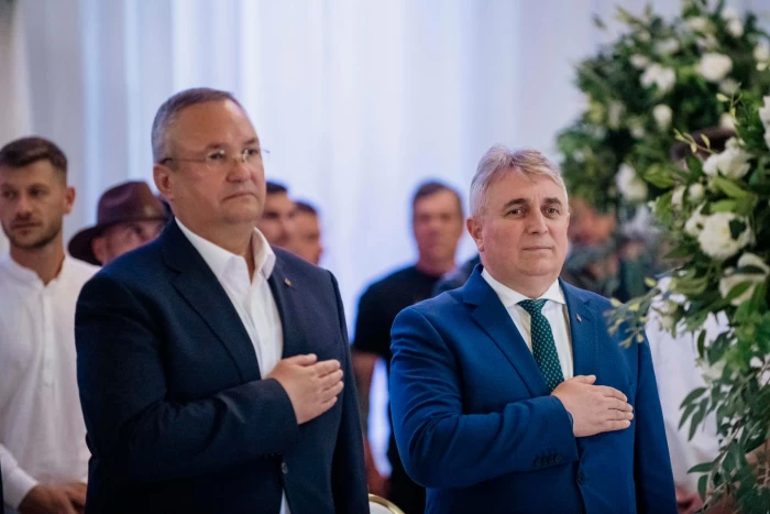 Lucian Bode și Nicolae Ciucă