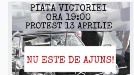 Manifest în Piața Victoriei pentru tinerii uciși de Vlad Pascu. Sute de persoane cer dreptate | UPDATE