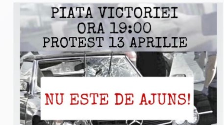 Manifest în Piața Victoriei pentru tinerii uciși de Vlad Pascu. Sute de persoane cer dreptate | UPDATE