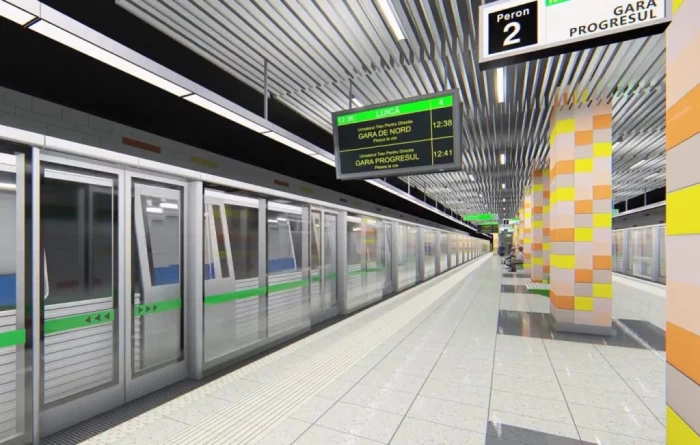 Se extinde magistrala de metroul M4 de la Gara de Nord la Gara Progresul
