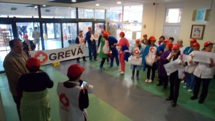 Grevă de avertisment în spitalele din România. Care sunt revendicările salariaților