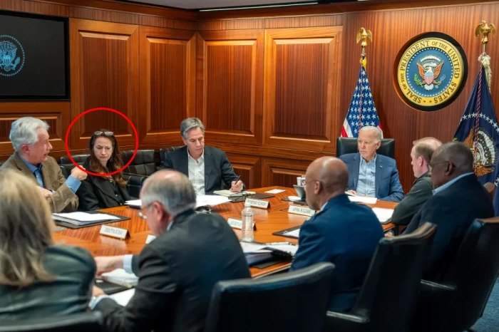 Avril Haines în Situation Room
