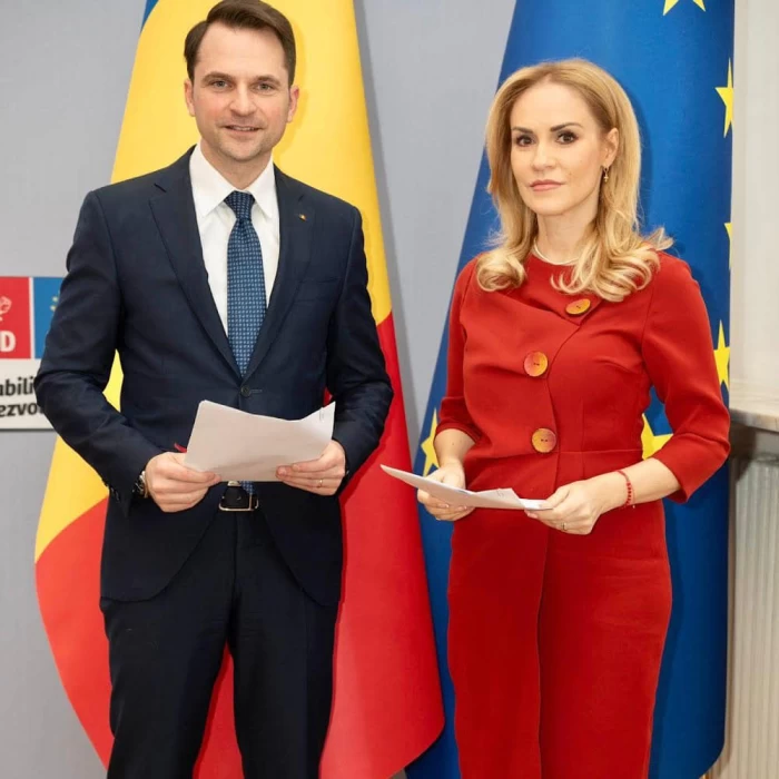 Protocolul de colaborare la alegerile locale între organizaţiile PSD şi PNL din Capitală, semnat de Firea şi Burduja