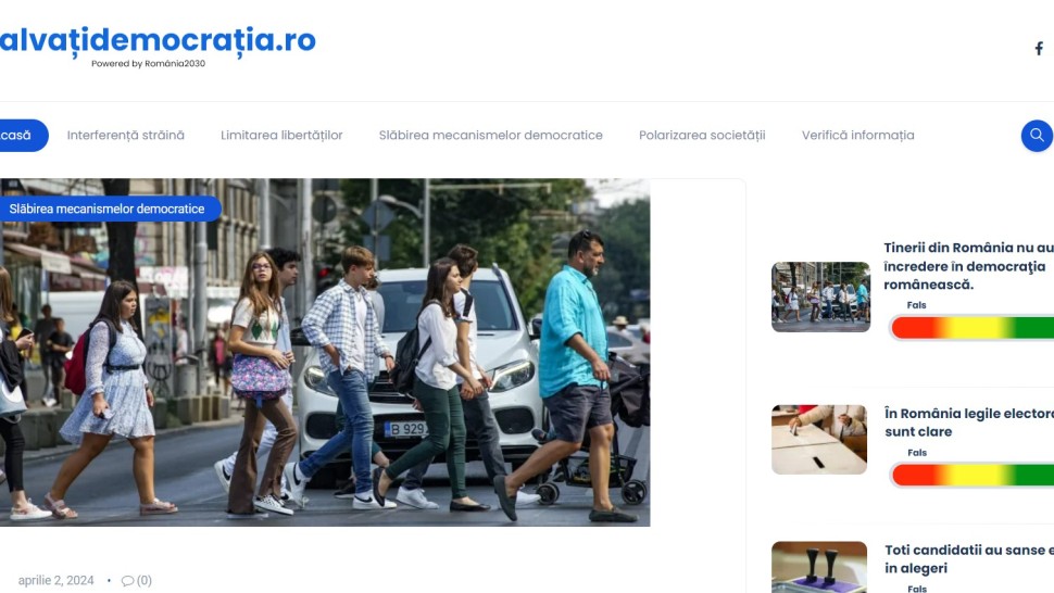 S-a lansat platforma Salvațidemocrația.ro