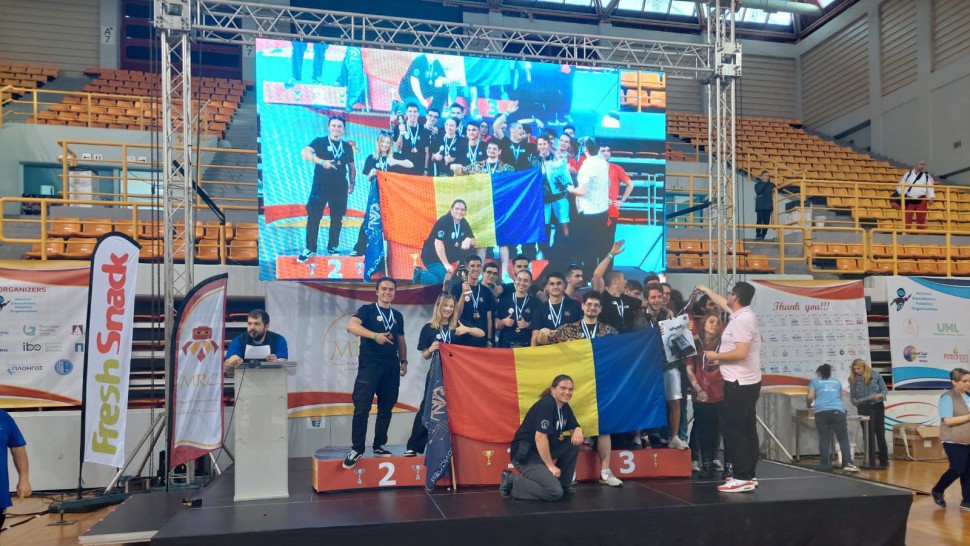 EXCLUSIV Victorii pentru roboții Universității Politehnice din București. Studenții români premiați la Minoan Robotsports Global Olympiad din Grecia | FOTO