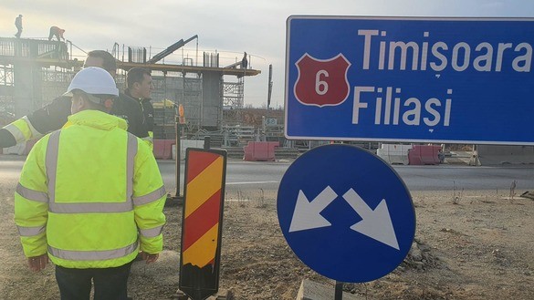 O parte din drumul expres Craiova-Pitești va fi deschis mai devreme
