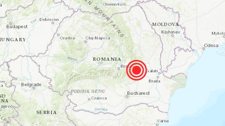 Cutremur semnificativ în zona seismică Vrancea. Seismul a avut 52 grade pe scara Richter