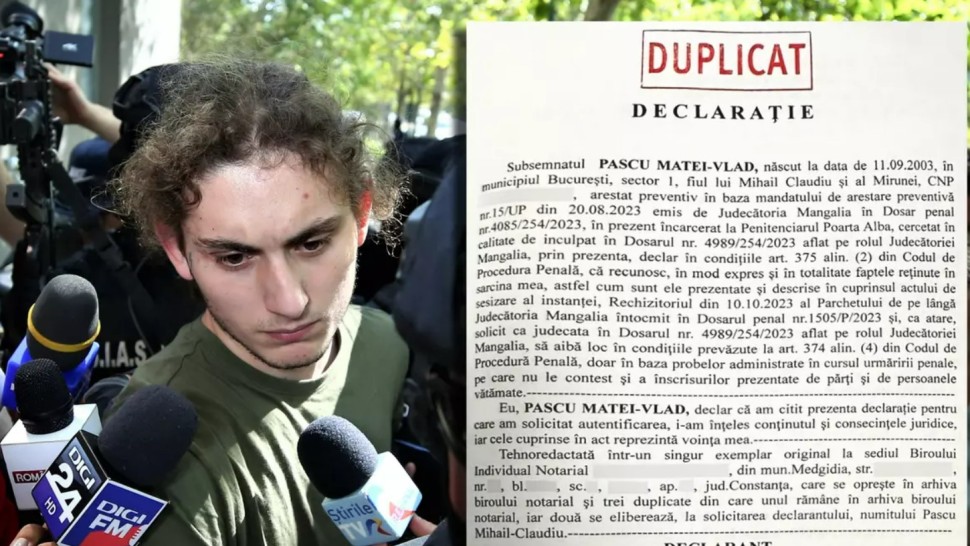 Cum se încearcă scoaterea lui Vlad Pascu din închisoare. Acordul de recunoaștere a faptelor