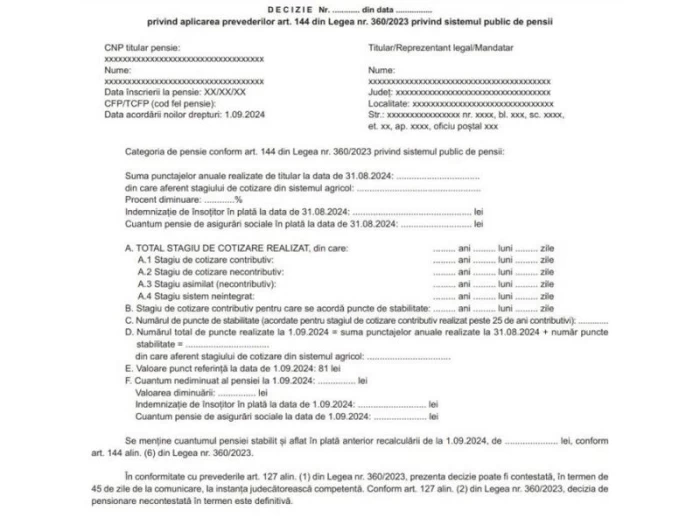 Documentul obligatoriu pentru creșterea pensiilor după recalculare