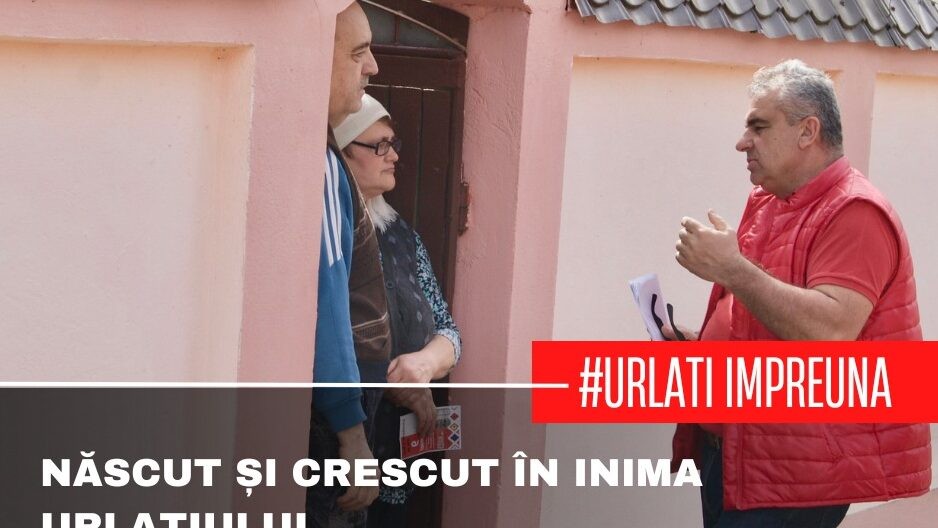 Sare și piper în campania electorală Urlați Împreună sloganul unui candidat la Primăria Urlați
