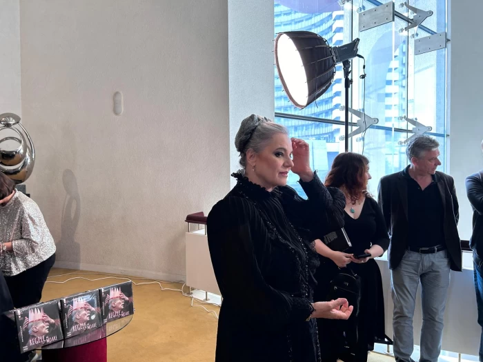 Maia Morgenstein, mesaj de susținere pentru Florin Piersic