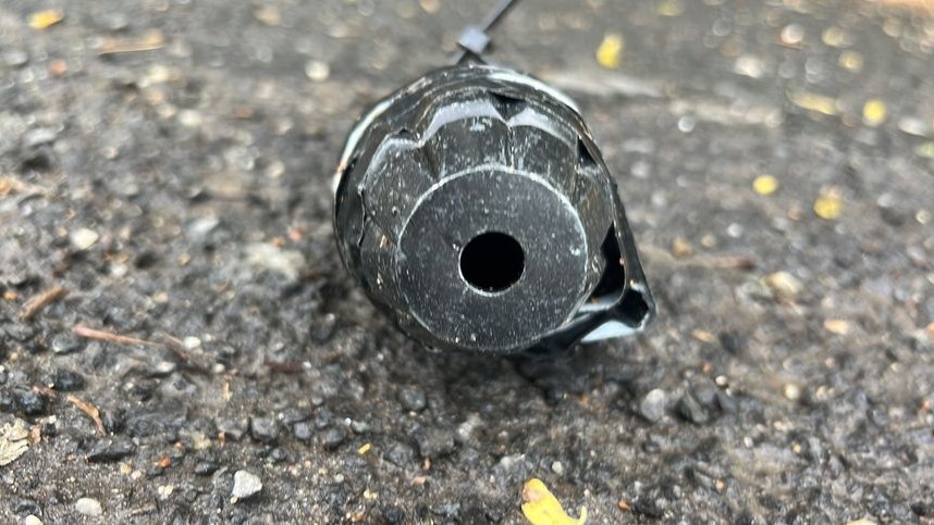 Alertă în Capitală O grenadă a fost găsită aruncată în zăpadă