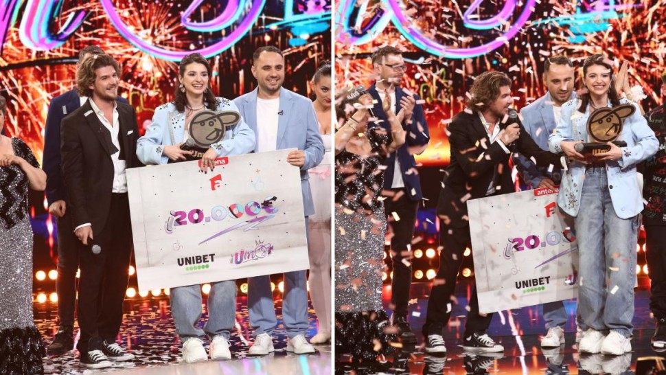 Câștigător iUmor 2024. Cine a câștigat premiul de 20.000 de euro | VIDEO