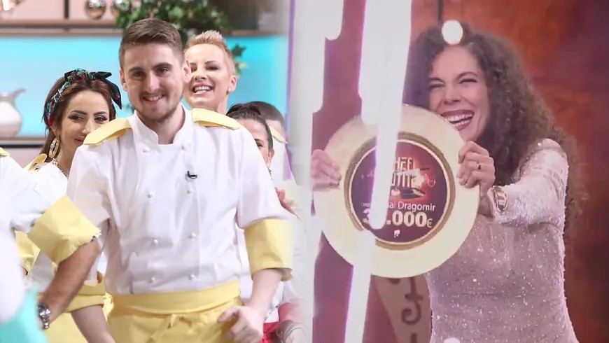 Mihai Dragomir noul câștigător Chefi la cuțite. Tânărul de 24 de ani a primit 30.000 de euro și marele trofeu